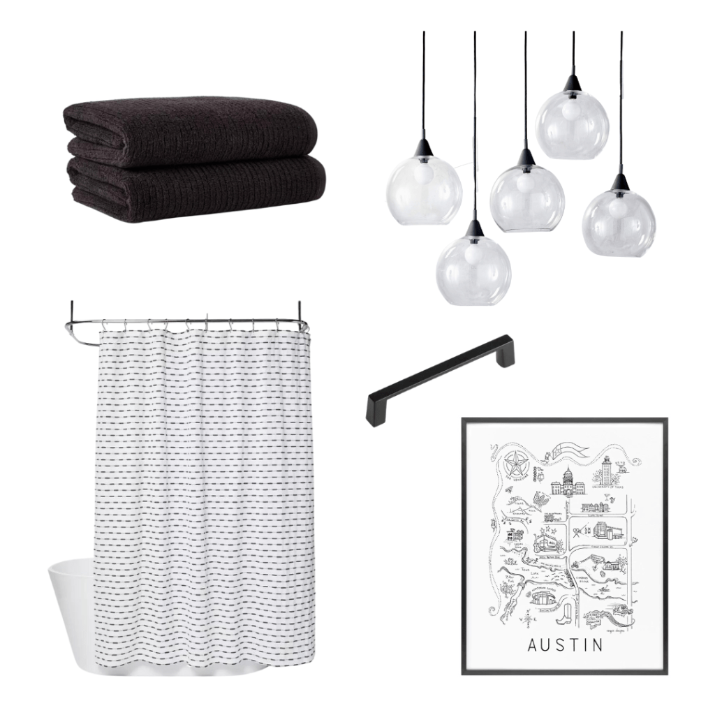 Black and White Bathroom&nbsp;Links